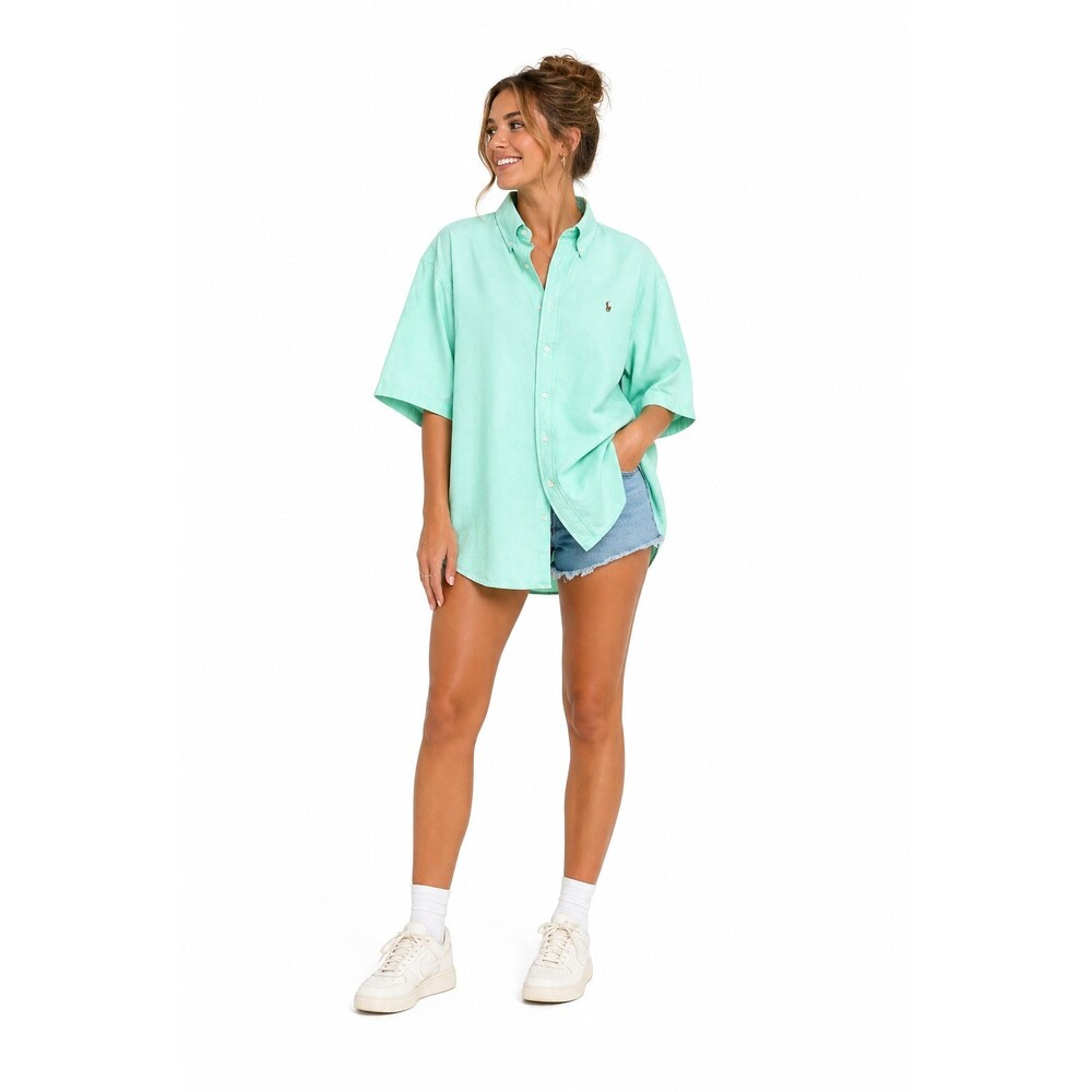 Polo Ralph Lauren Classic Fit XL Mint Green Button Down Shirt